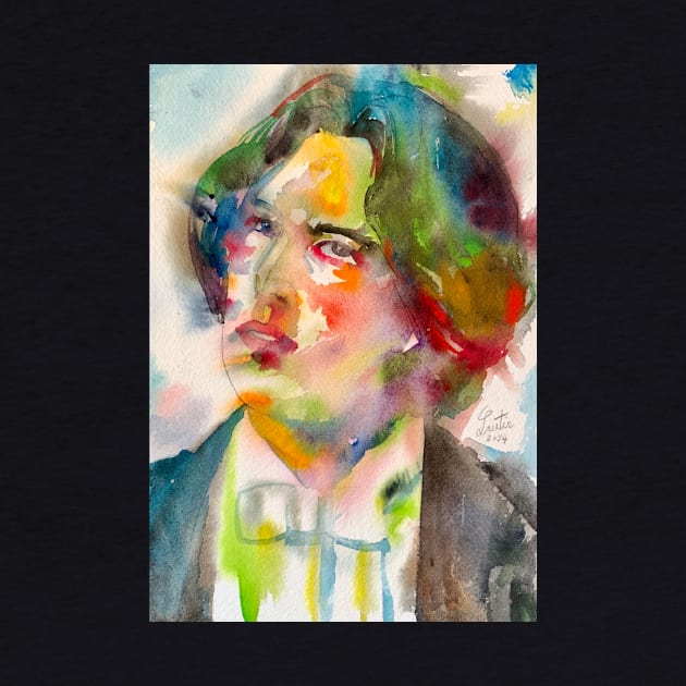 OSCAR WILDE watercolor portrait .34 by lautir